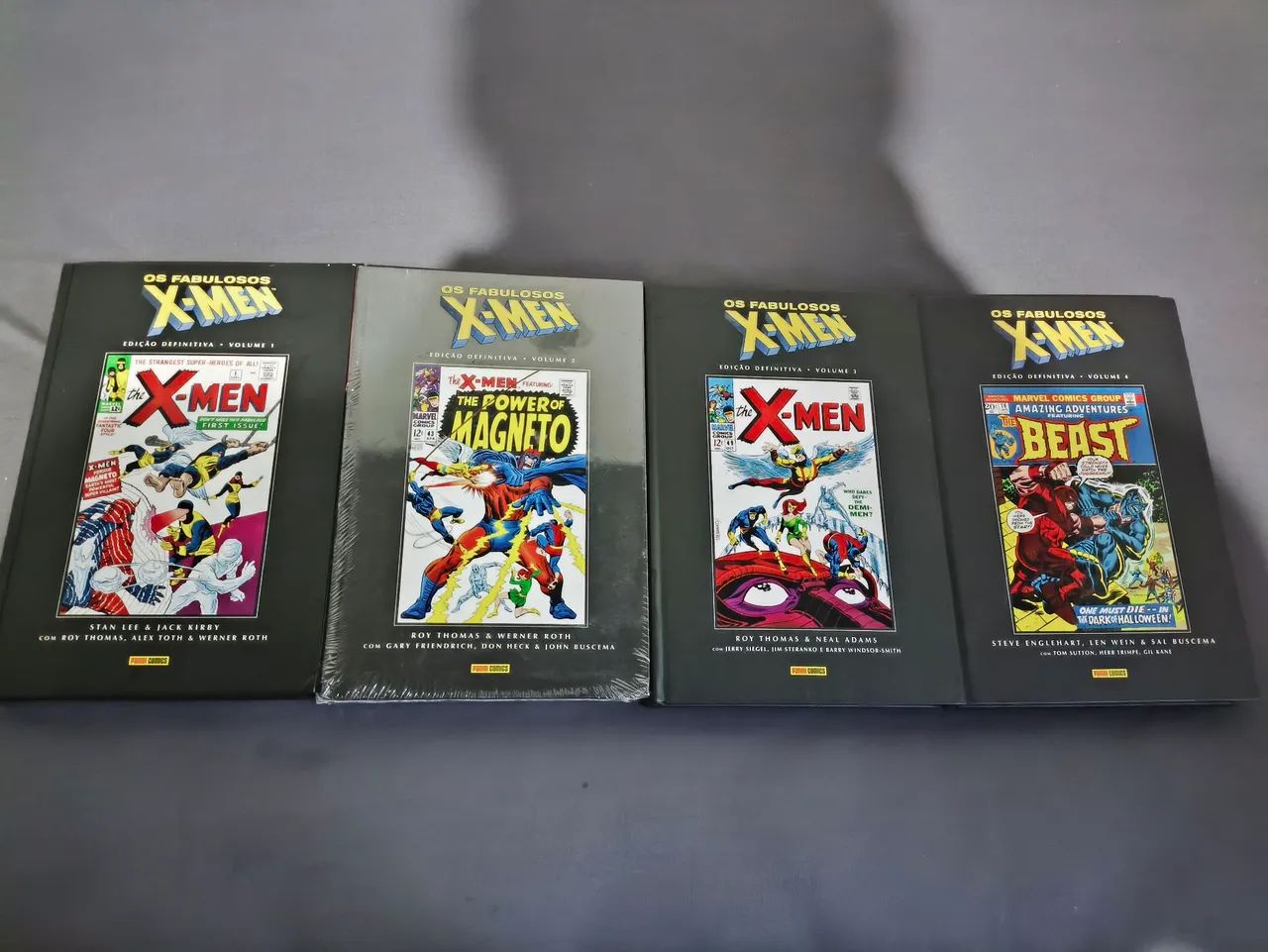 X-Men Xmen - Edição Definitiva 1 a 4