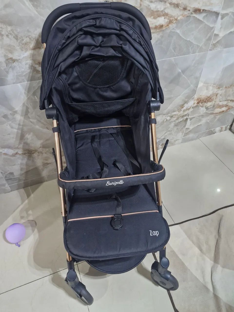 Kit carrinho com bebê conforto  - Foto 4