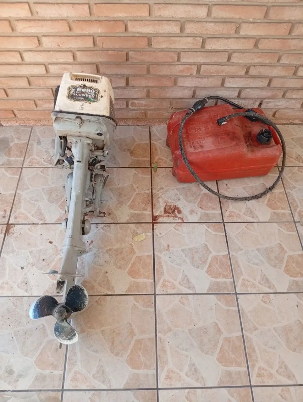 Motor de poupa Johnson 14HP - Foto 2