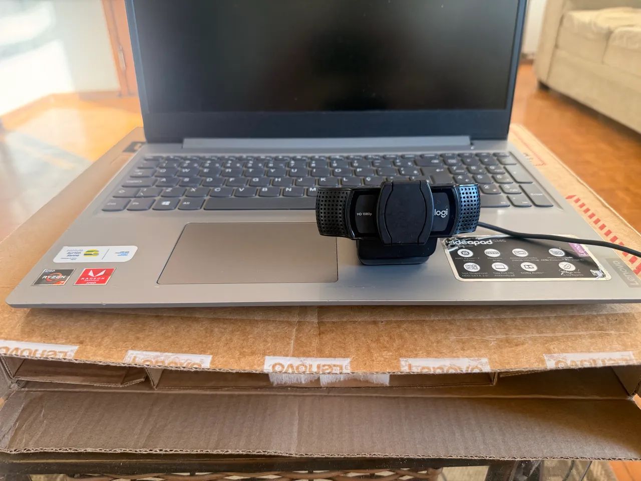 Lenovo Ideapad S145 com webcam Logitech full hd - Foto 2