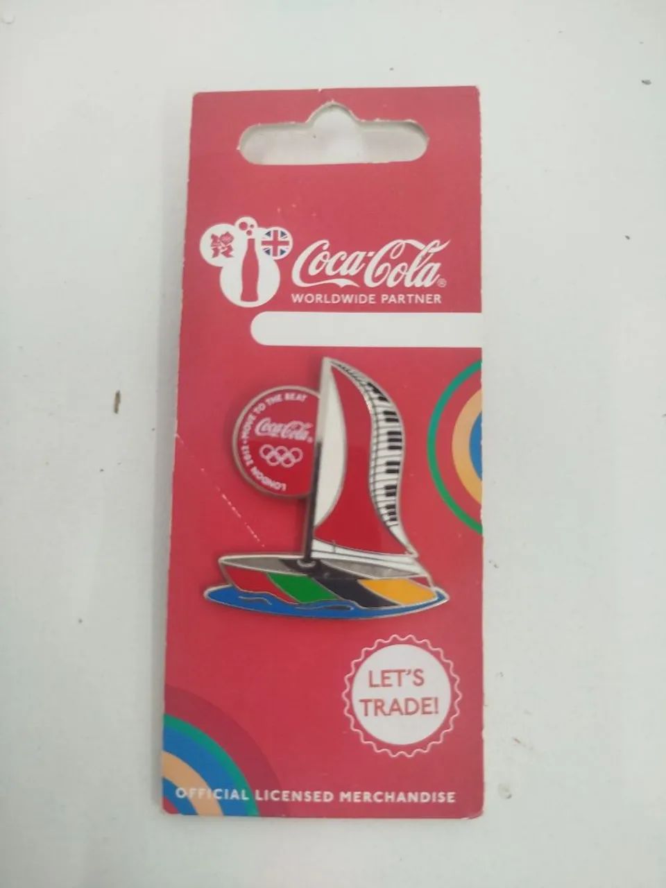 Pingente da coca cola jogos olímpicos 2012