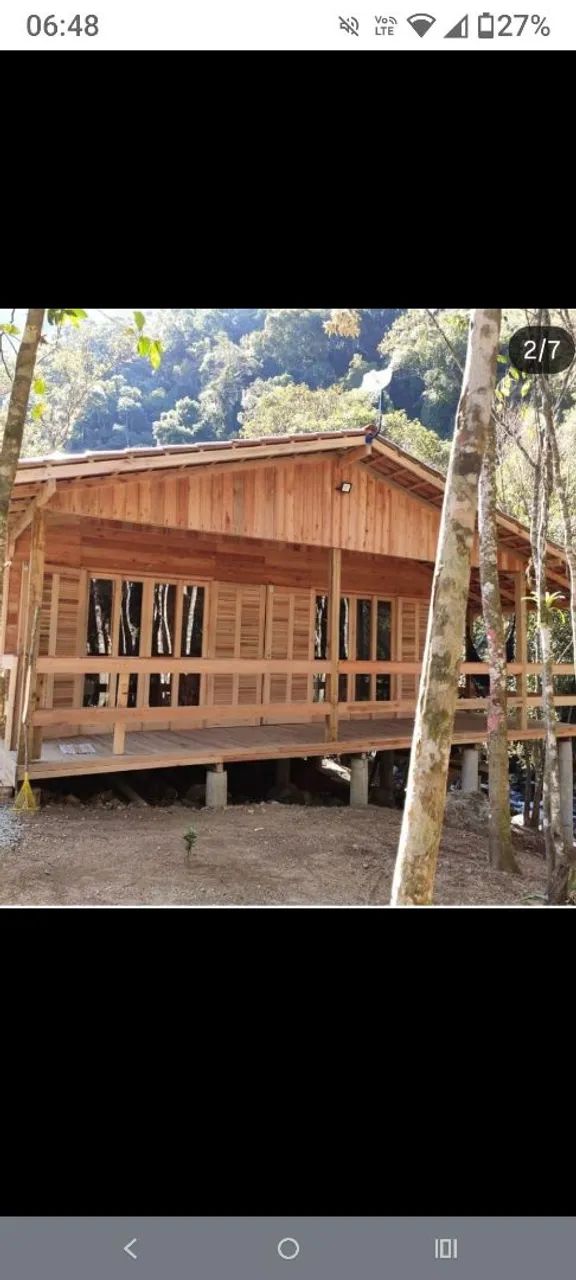 Linda cabana em  ANITÁPOLIS