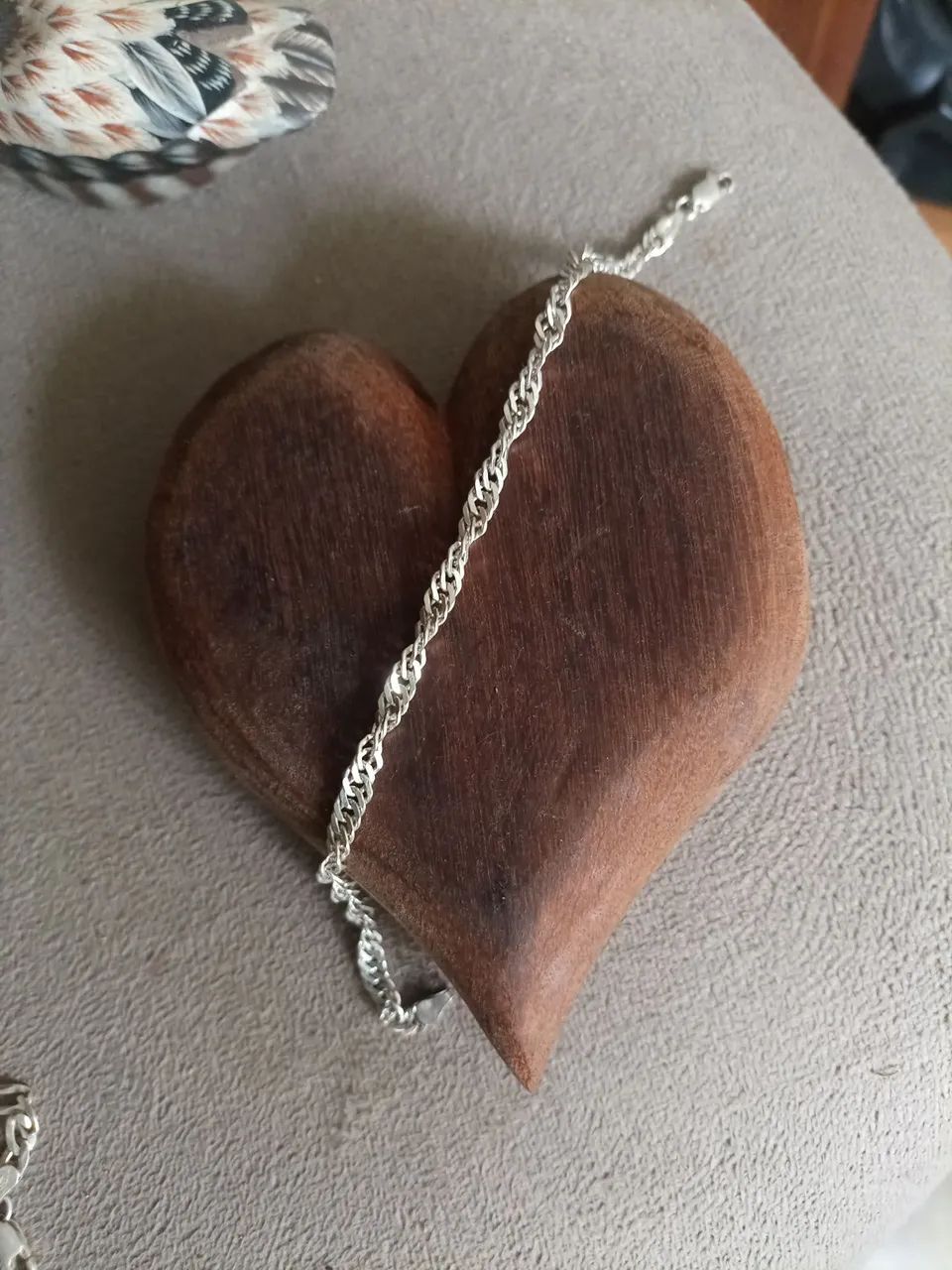 Pulseira de prata de lei 950 23cm  
