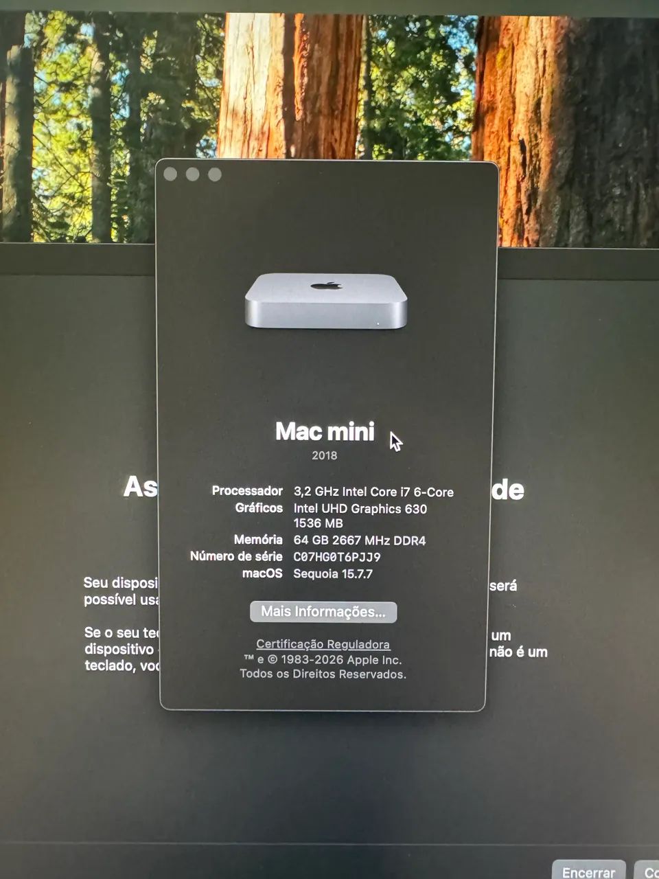Mac Mini 2018 64gb RAM DDR4