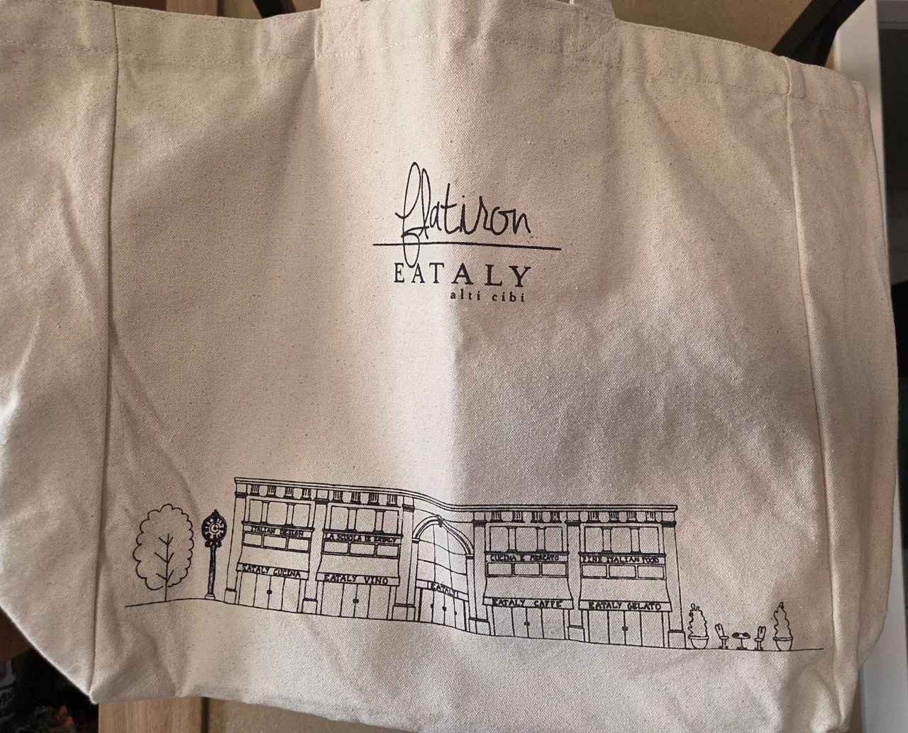 Eco bag Flatiron Eataly NYC
