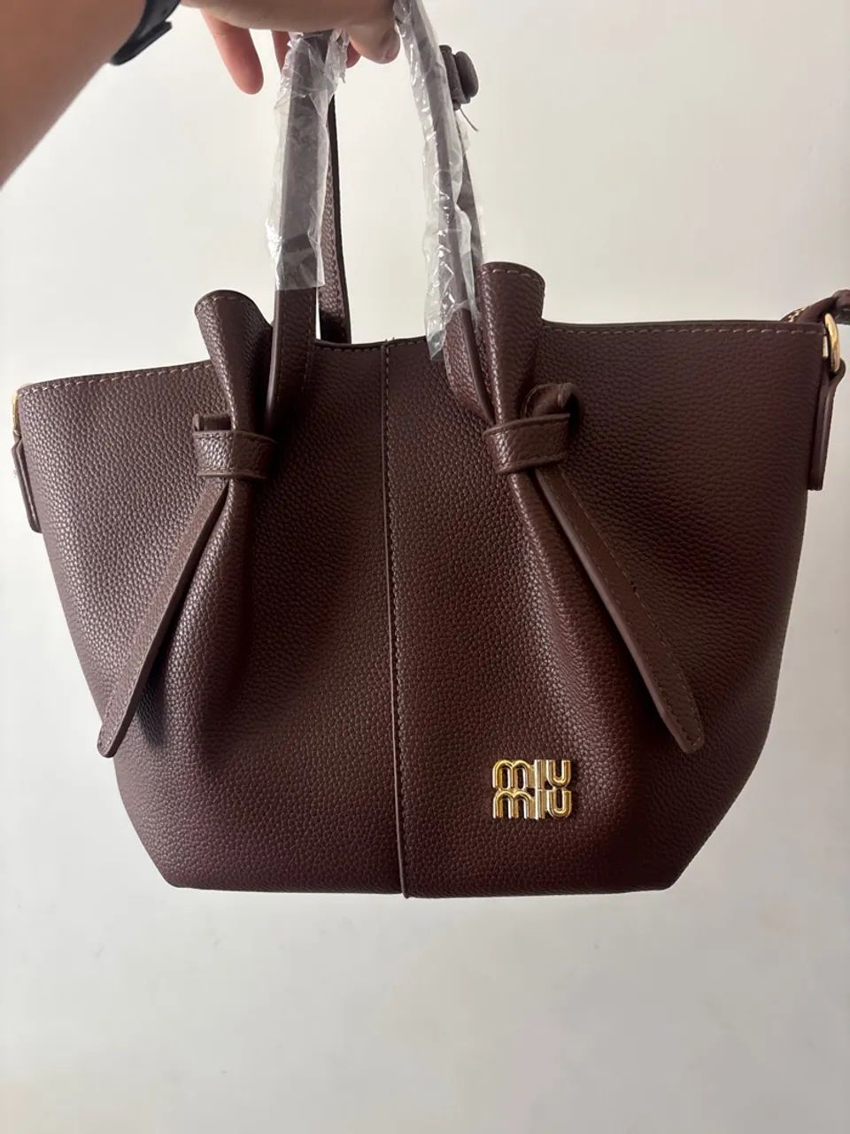Bolsa MiuMiu (Chocolate) - Foto 2