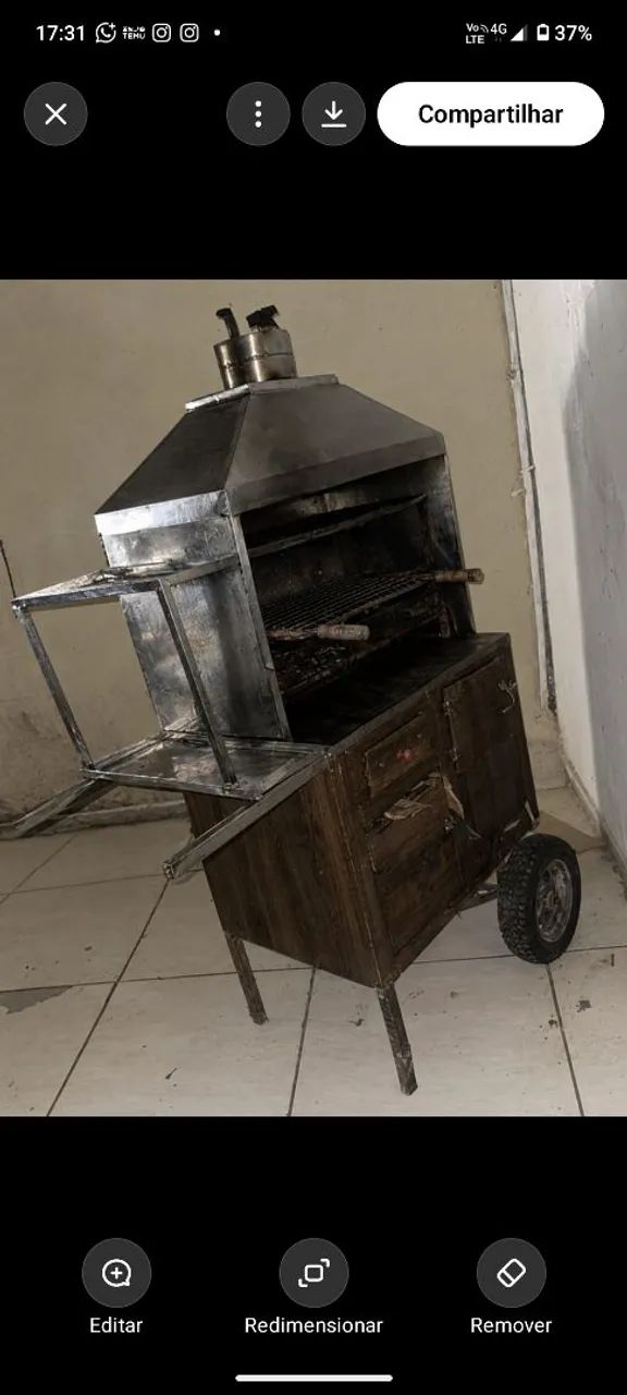 Carrinho de churrasco!! 