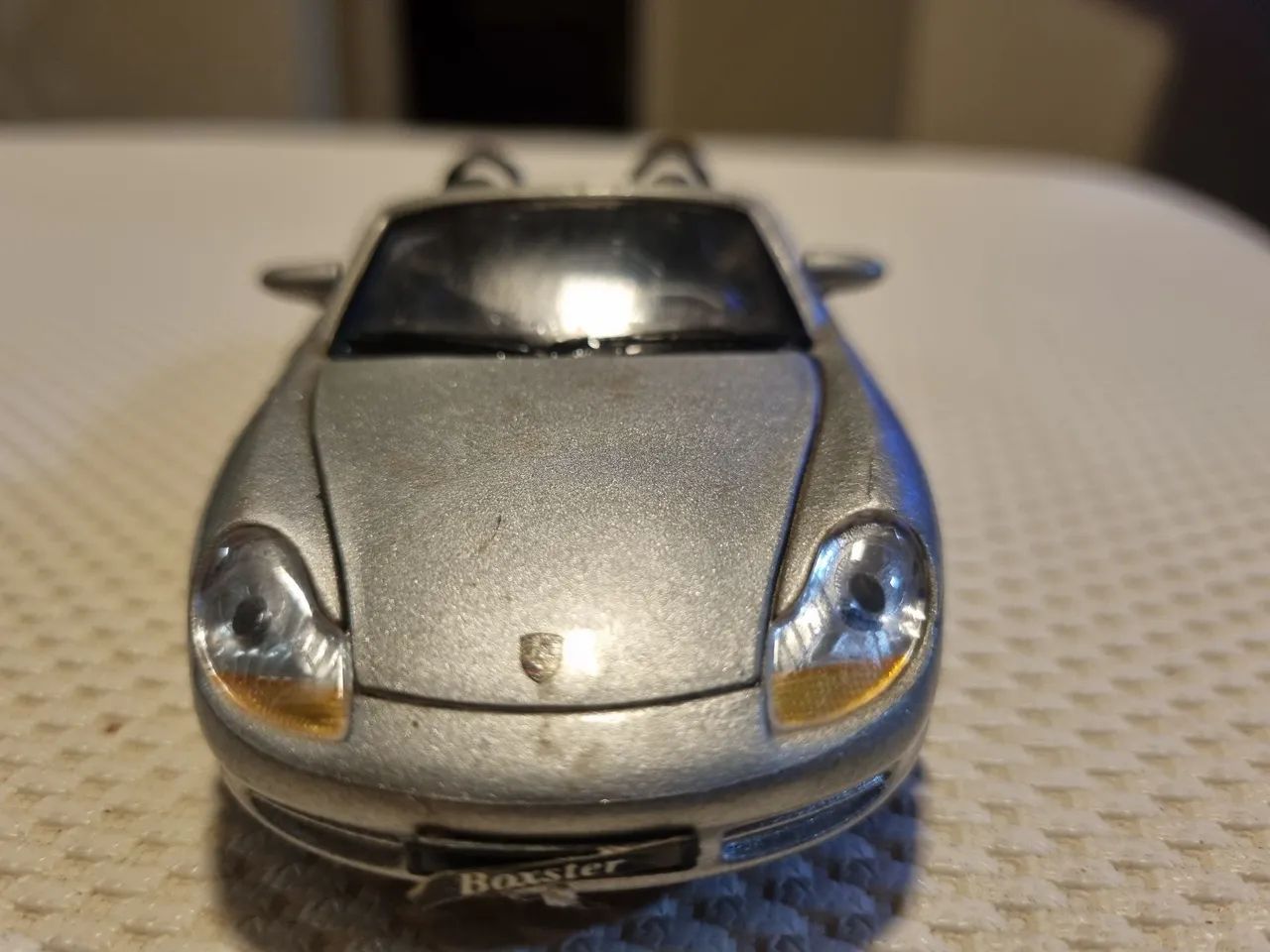 Miniatura Porsche Boxster Conversível - Prata - Foto 4