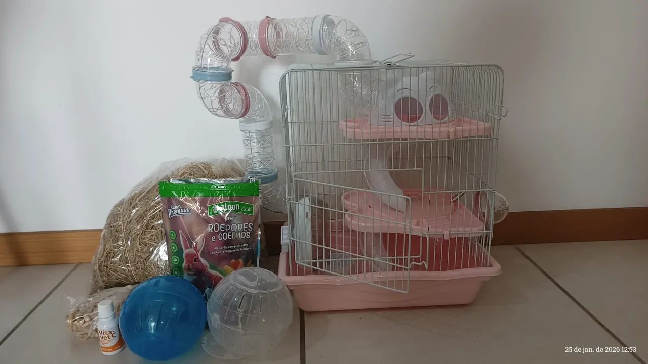 Hamster House and Accessories