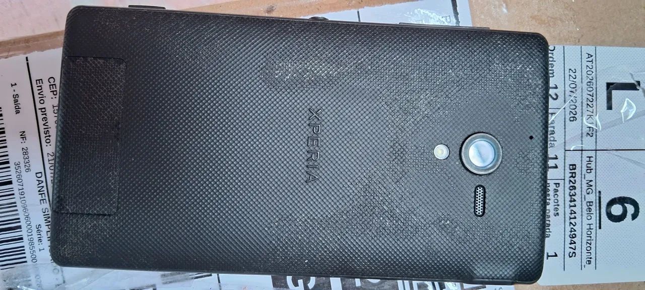 Sony Xperia Zq C6503 defeito touch e bateria - Foto 2