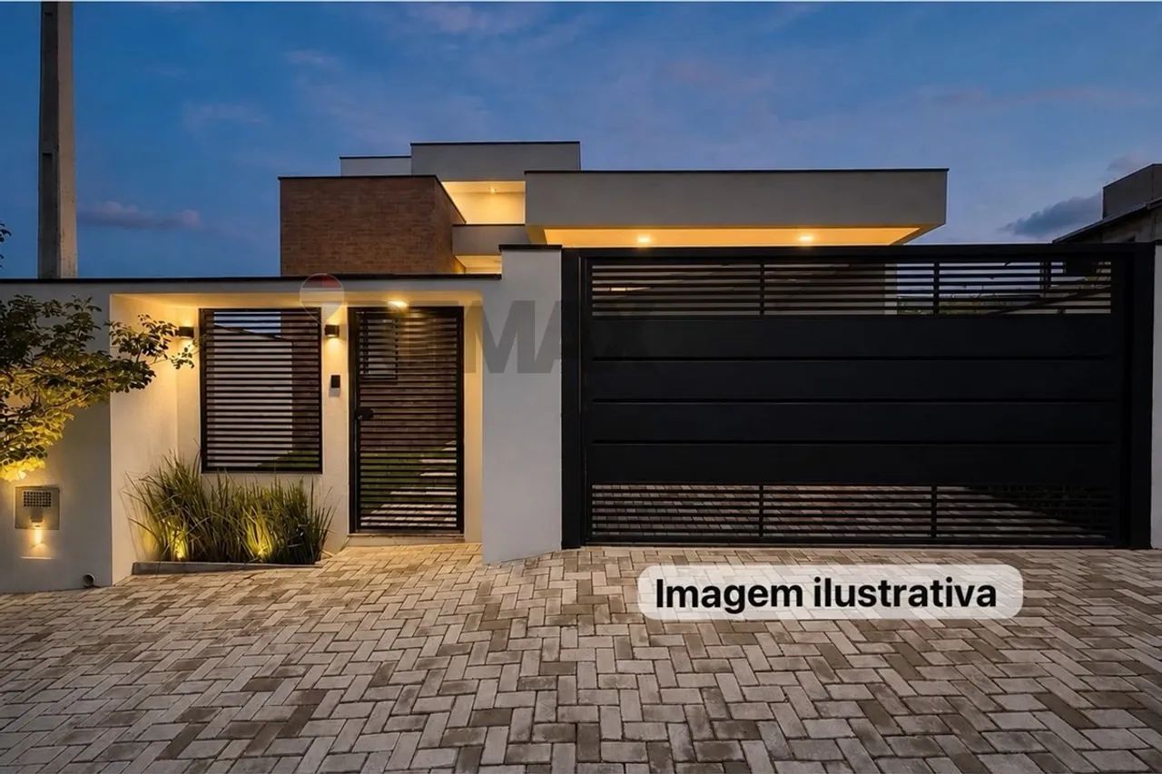 Casa térrea com 3 dormitórios, Residencial Capivari, Louveira -SP