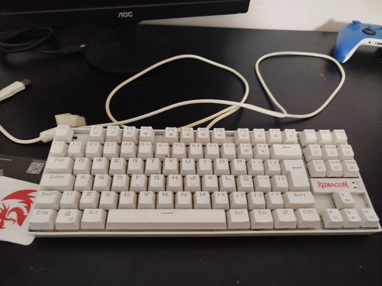 Teclado Mecânico Kumara PRO White - Foto 5