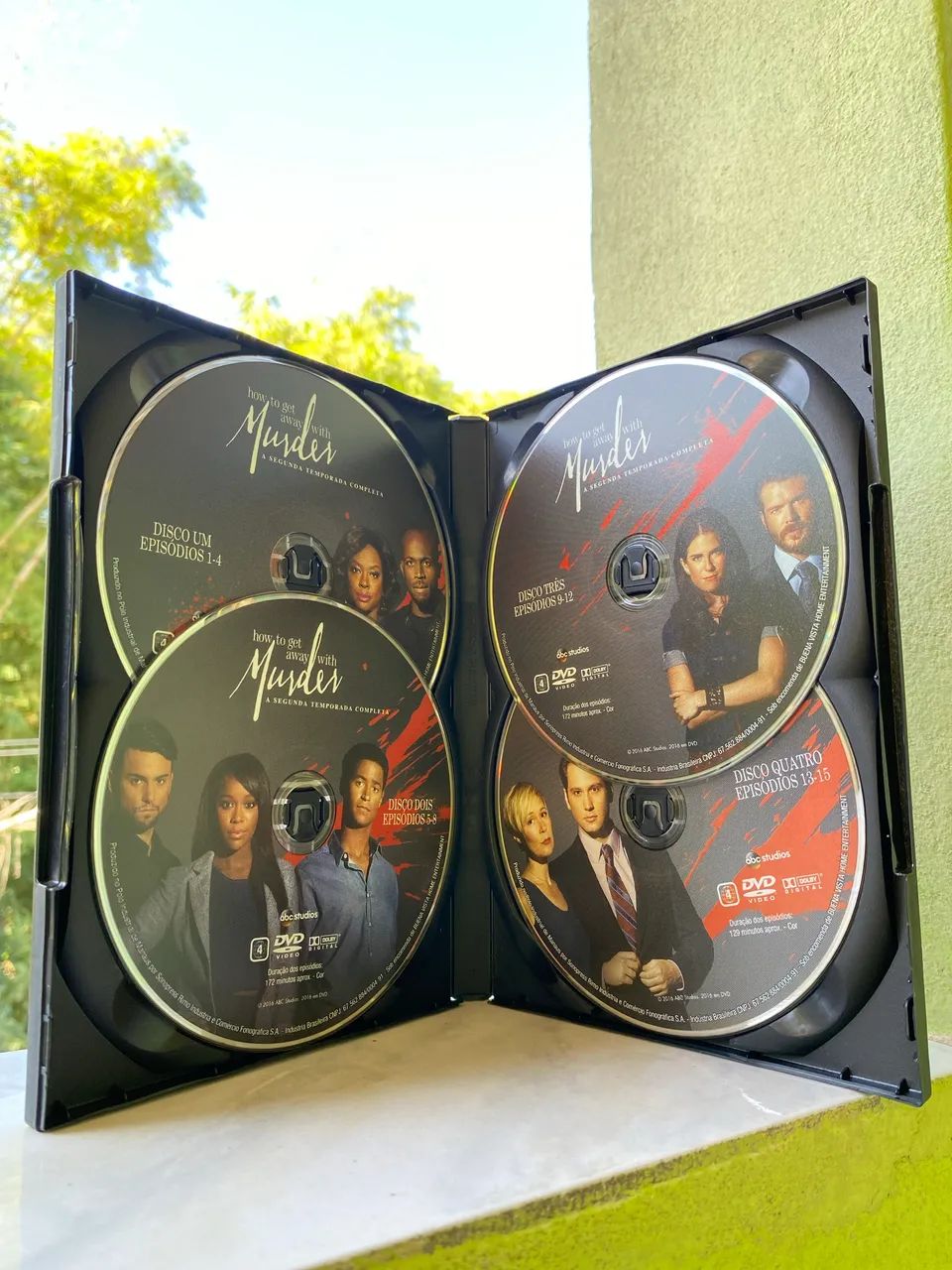 Kit DVDs How to Get Away with Murder - 1ª e 2ª Temporadas Completa (8 Discos) - Foto 3