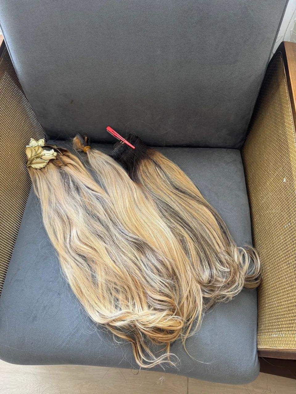 Mega Hair loiro - Foto 3