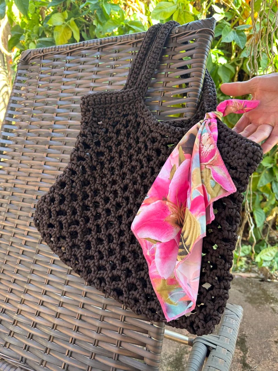 Bolsa crochê  - Foto 2