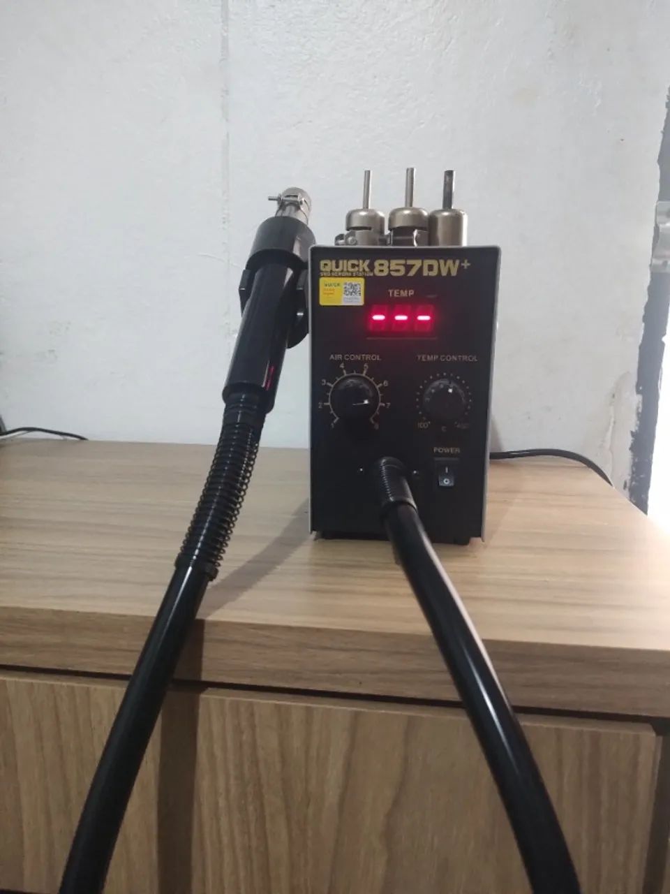 Maquina estaçaõ de retrabalho  Quick ( Ar quente )