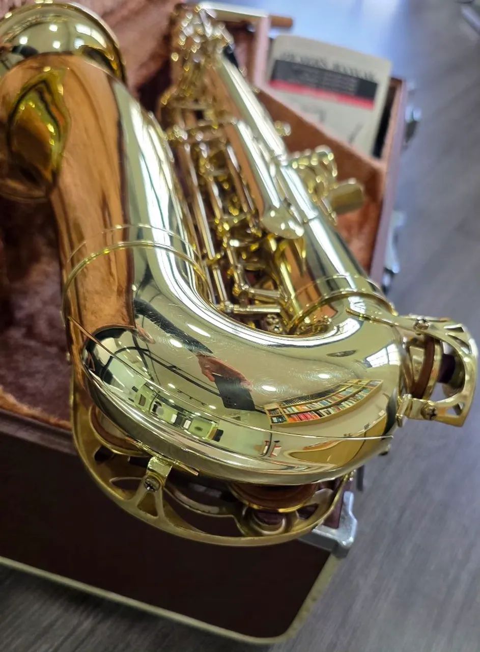 Saxofone Alto Yamaha YAS 32 Purple Japão - Instrumentos musicais