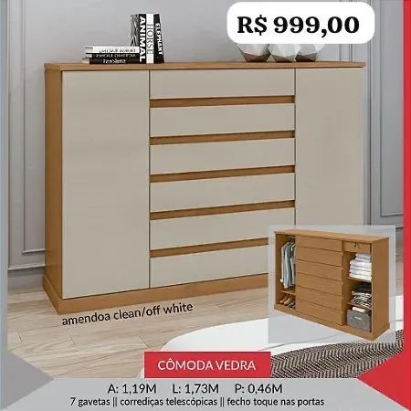 Cômoda Vedra Gigante - Promoção  - Foto 3