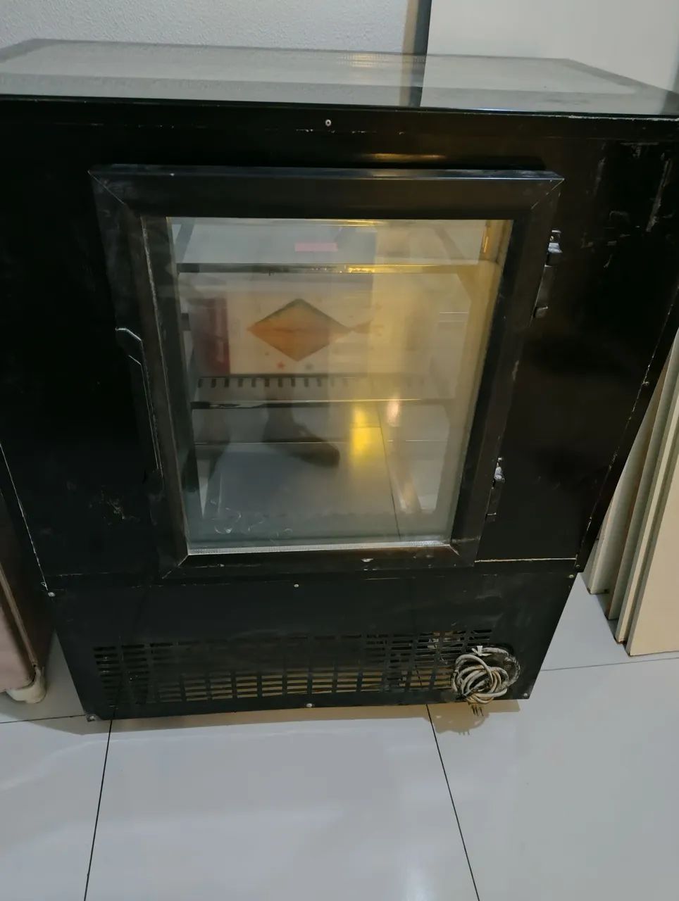 Vitrine refrigerada e estufa quente  - Foto 3