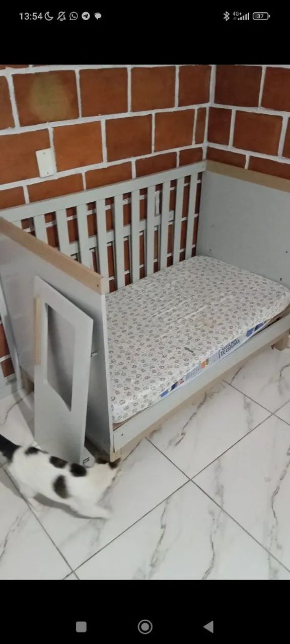 Berço em bom estado pra sair logo 