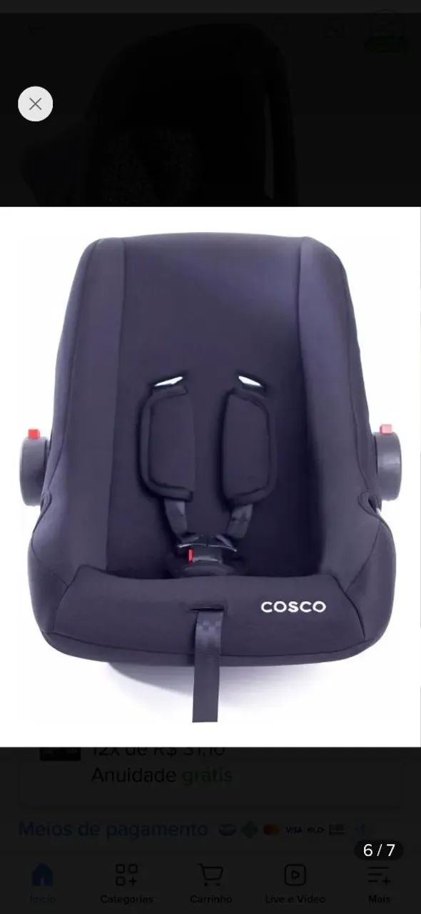 Bebê conforto cosco 0 a 13kg - Foto 3