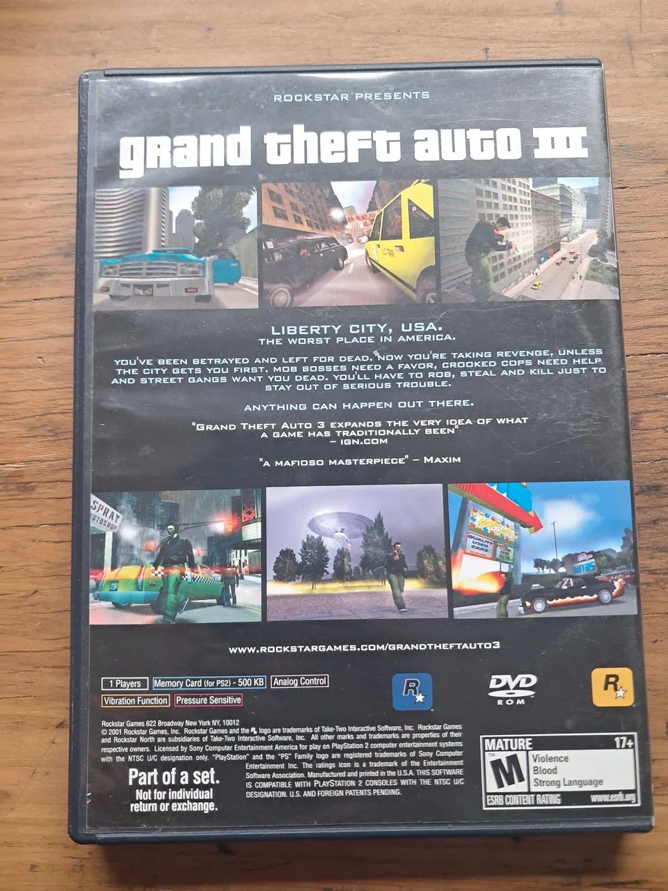 GTA lll para PlayStation 2 - com mapa e manual - Impecável  - Foto 2