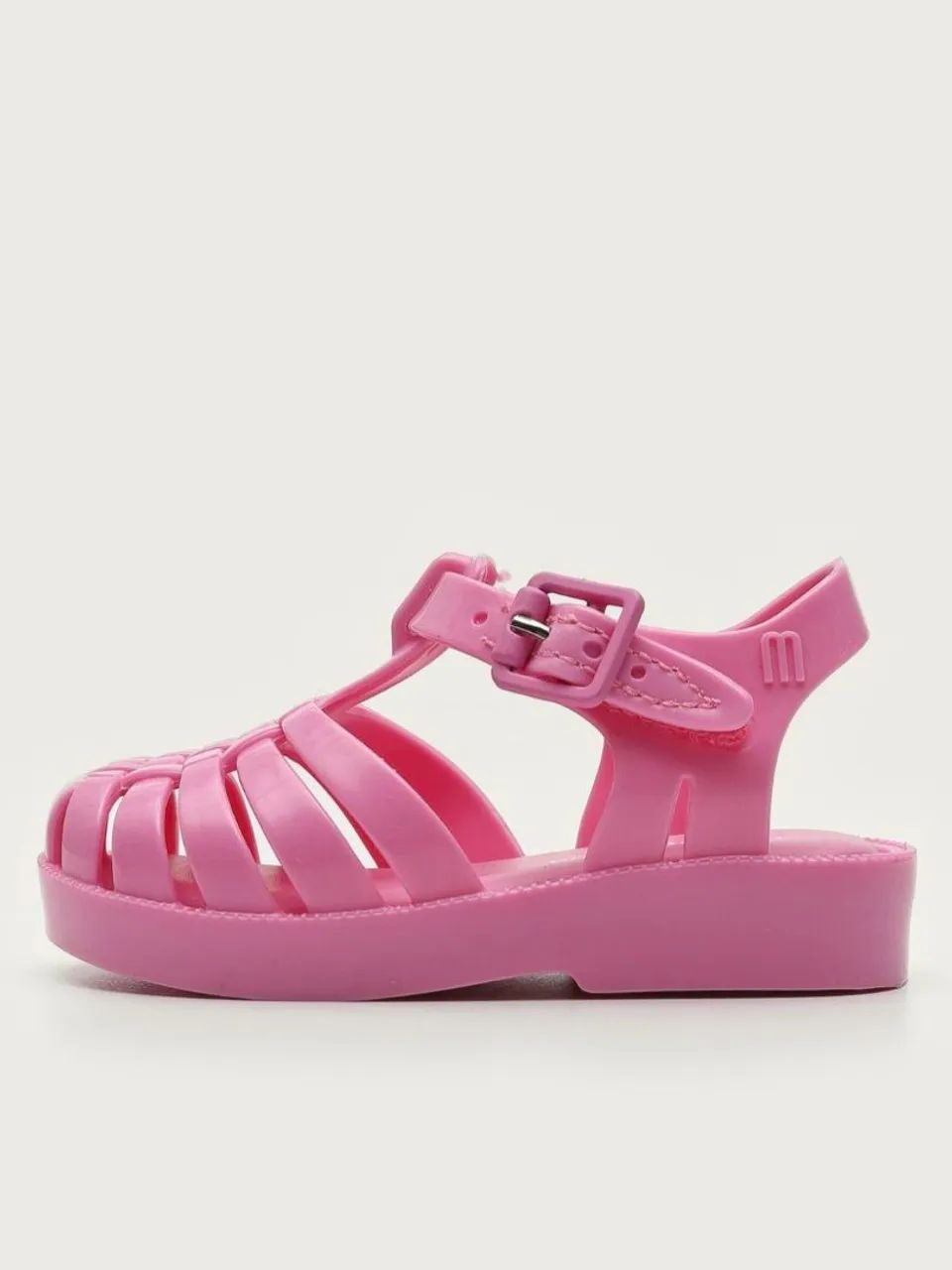 Novo Sandália Mini Melissa Possesion infantil Rosa Bebê  - Foto 3
