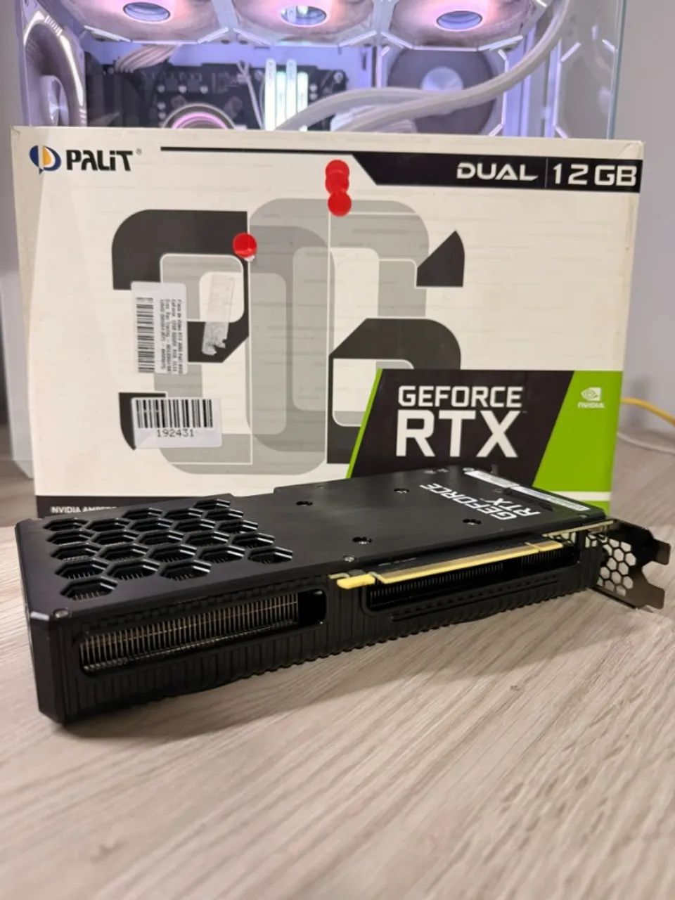 Placa de Vídeo RTX 3060 12GB Palit - 100% Funcional - Foto 3