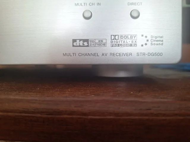 Multi channel AV receiver STR-DG500 SONY com controle remoto - Foto 3