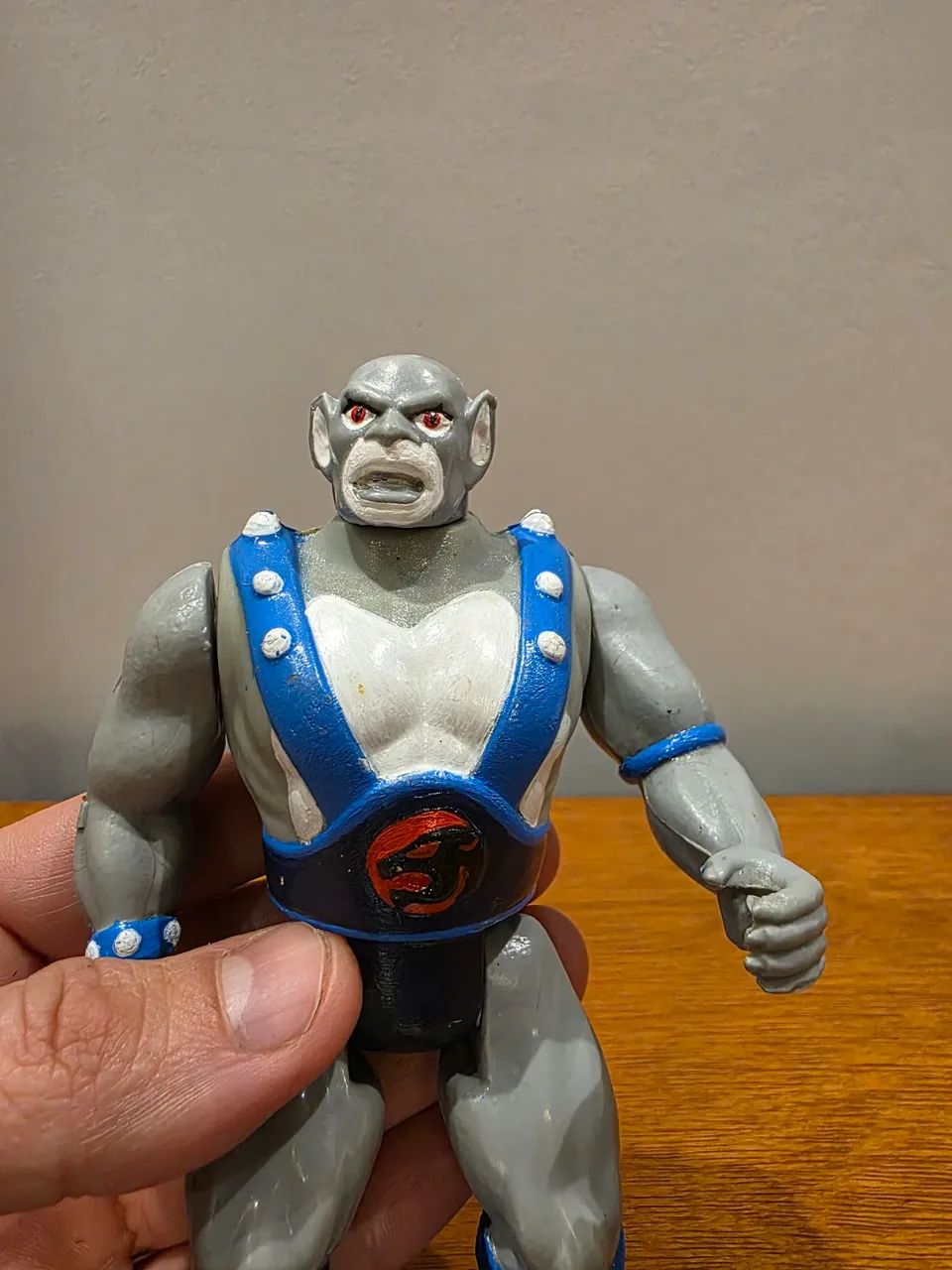 Boneco Panthro Thundercats glasslite década de 80 - Foto 5