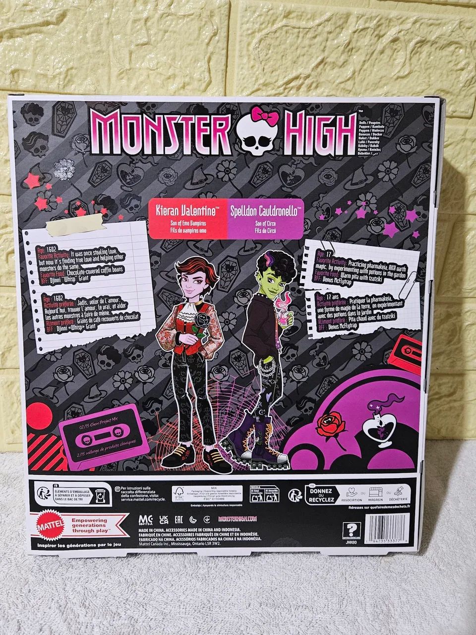 Monster High Spelldon e Valentine Two Pack  - Foto 5