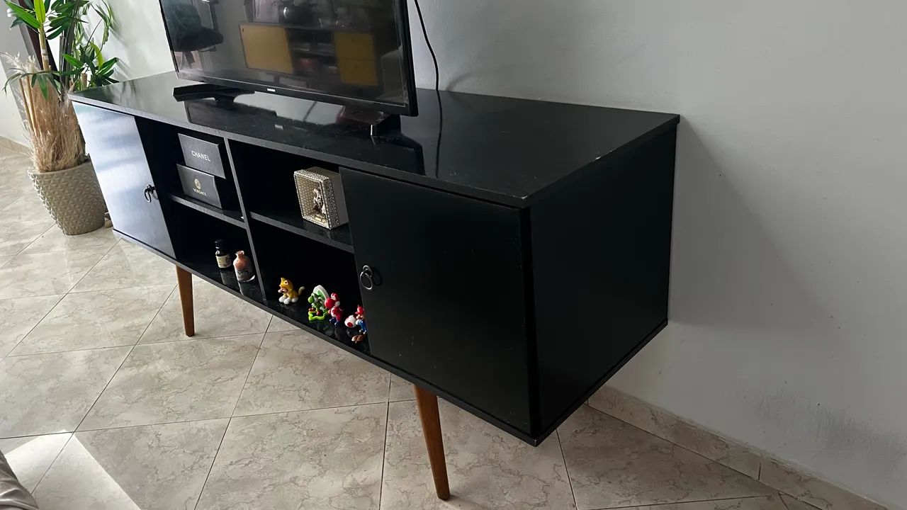 Rack preto retrô  - Foto 2