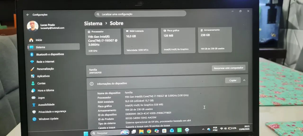 Notebook Lenovo thinkpad T14 - Foto 4