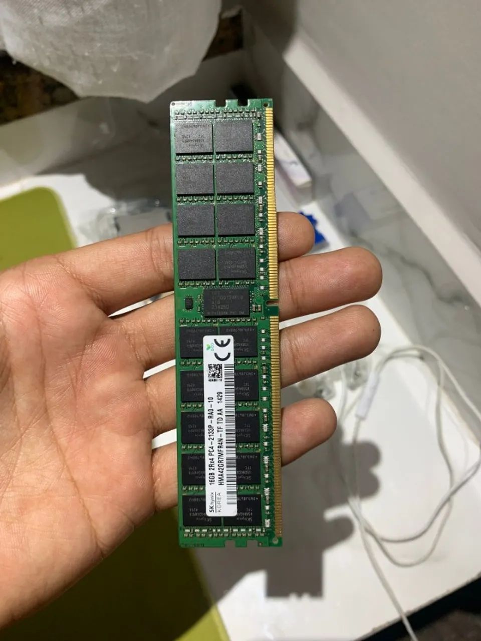 Memória RAM 16GB SK hynix RDIMM ECC - Foto 2