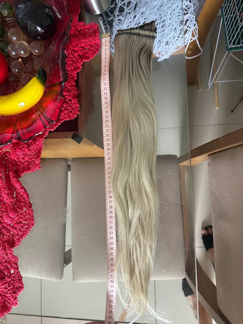 Mega Hair loiro pérola  - Foto 2