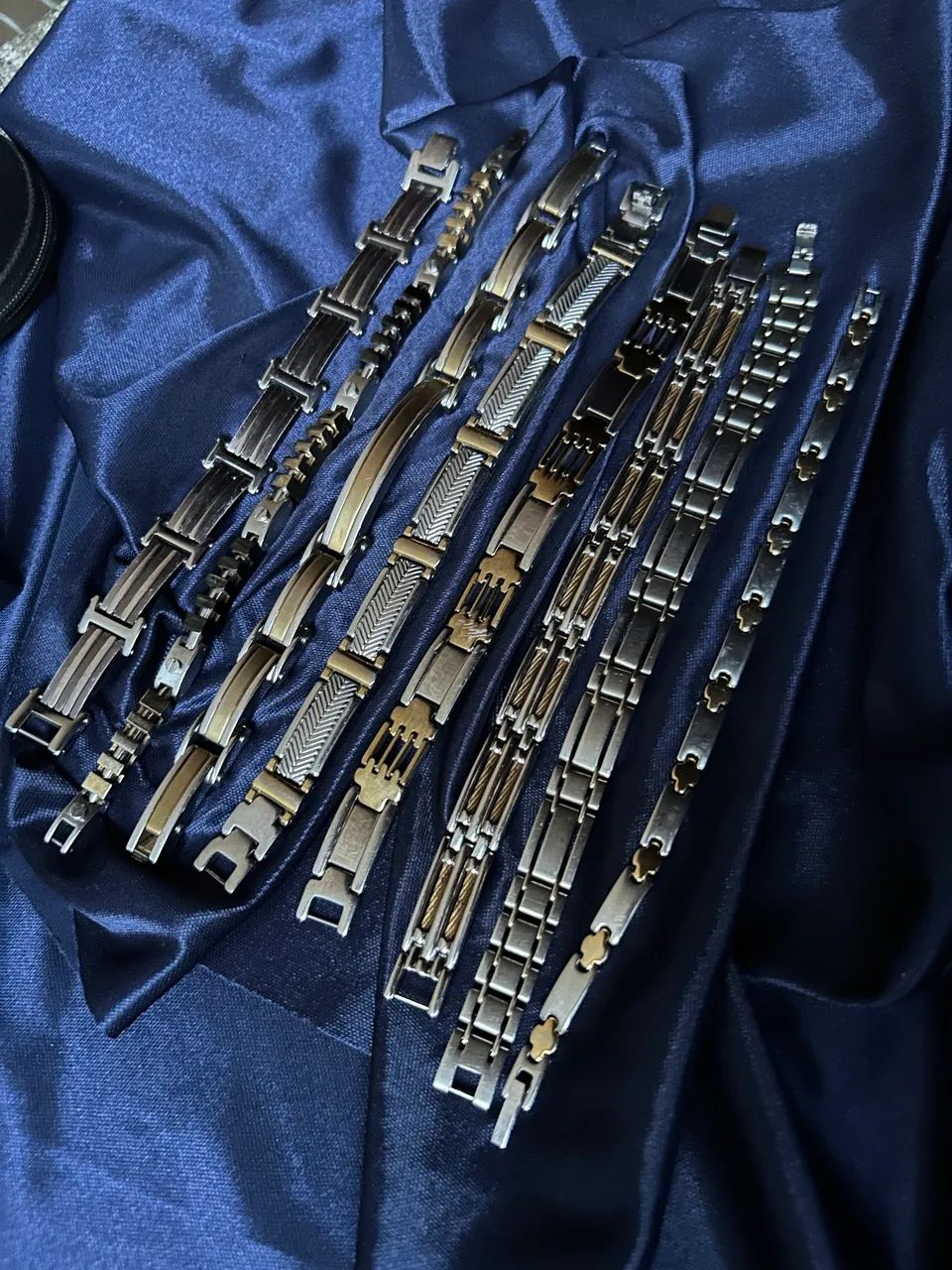 Kit com 8 pulseiras masculina  - Foto 2