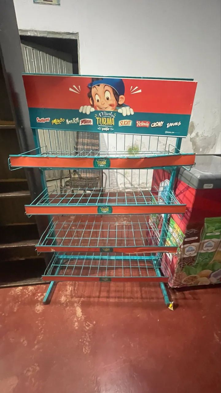 Expositor de salgados 