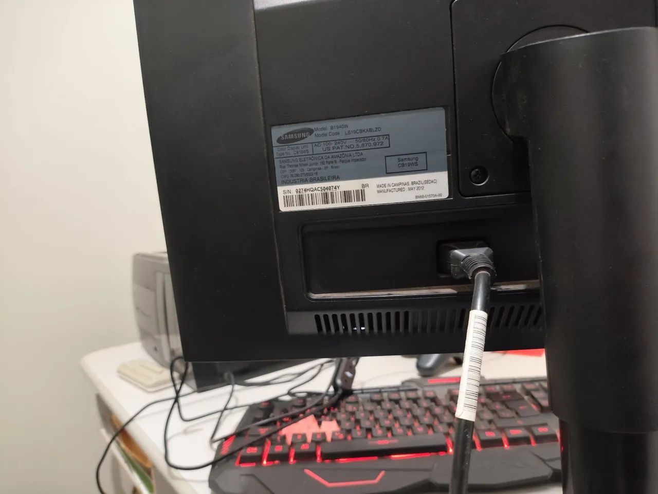 Monitor Samsung 19'21 polegadas 75hz - Foto 3