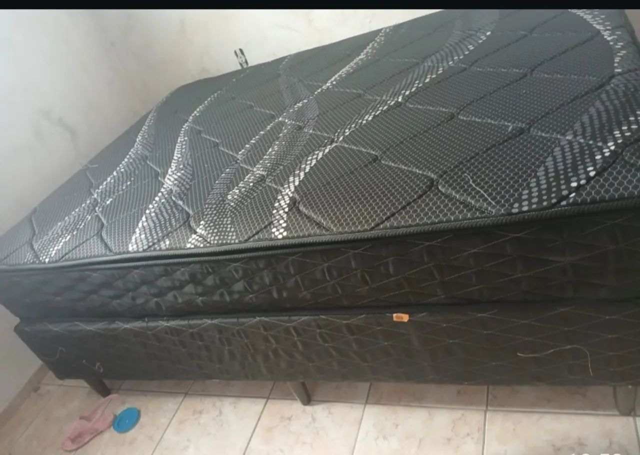 Cama box casal
