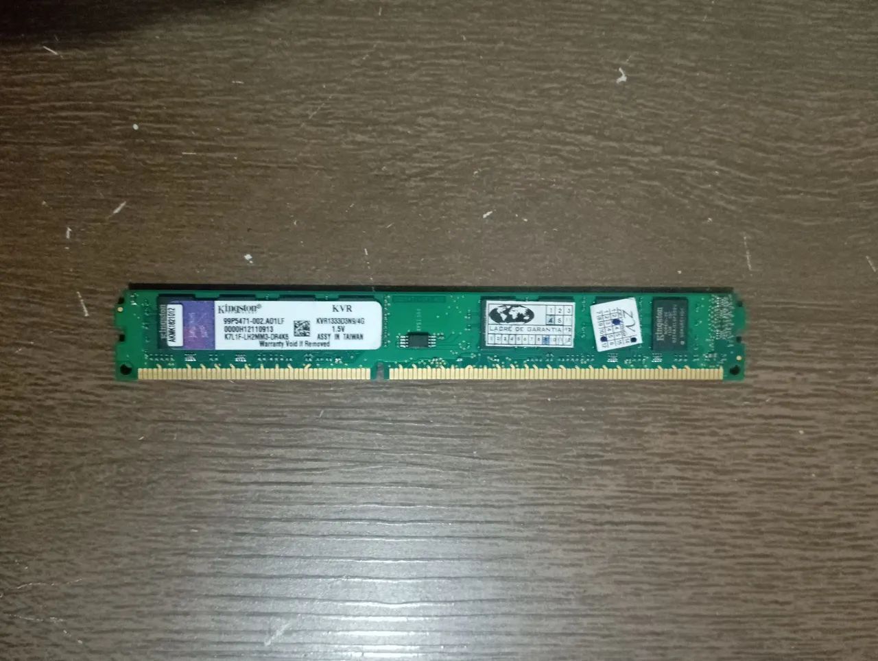 Ddr3 udimm 4gb KINGSTON