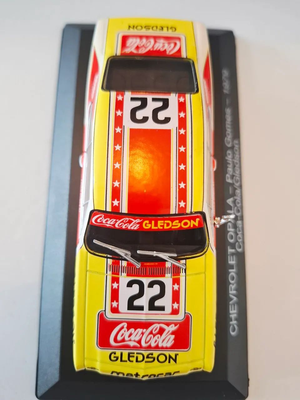 Miniatura Stock Car Opala Coca Cola 22 Paulo Gomes!!! RARIDADE!!! - Foto 3