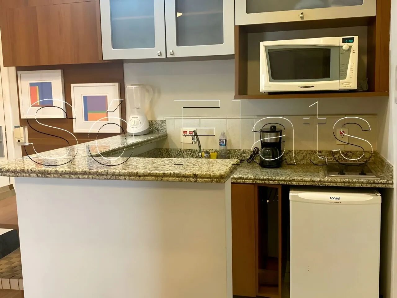 Flat mobiliado com serviços em São Caetano do Sul - Foto 5