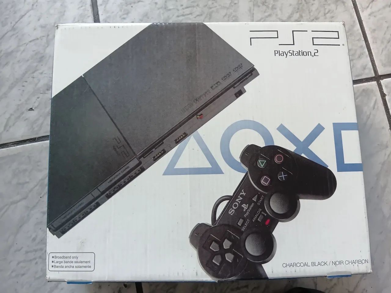 Caixa PS2 slim original 