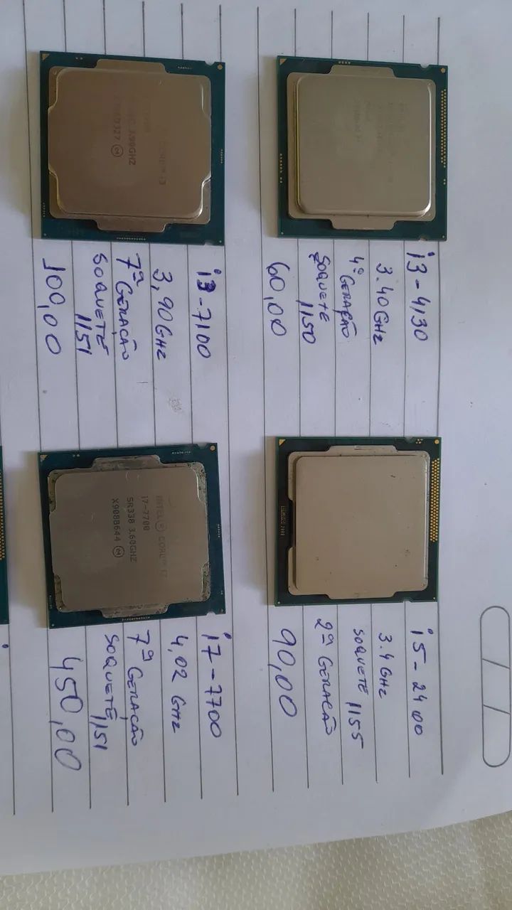Lote de processadores  - Foto 2
