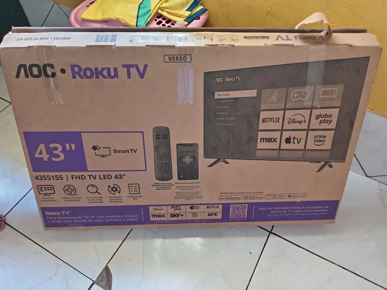 Vends Se essa tv smart aoc 43 polegadas