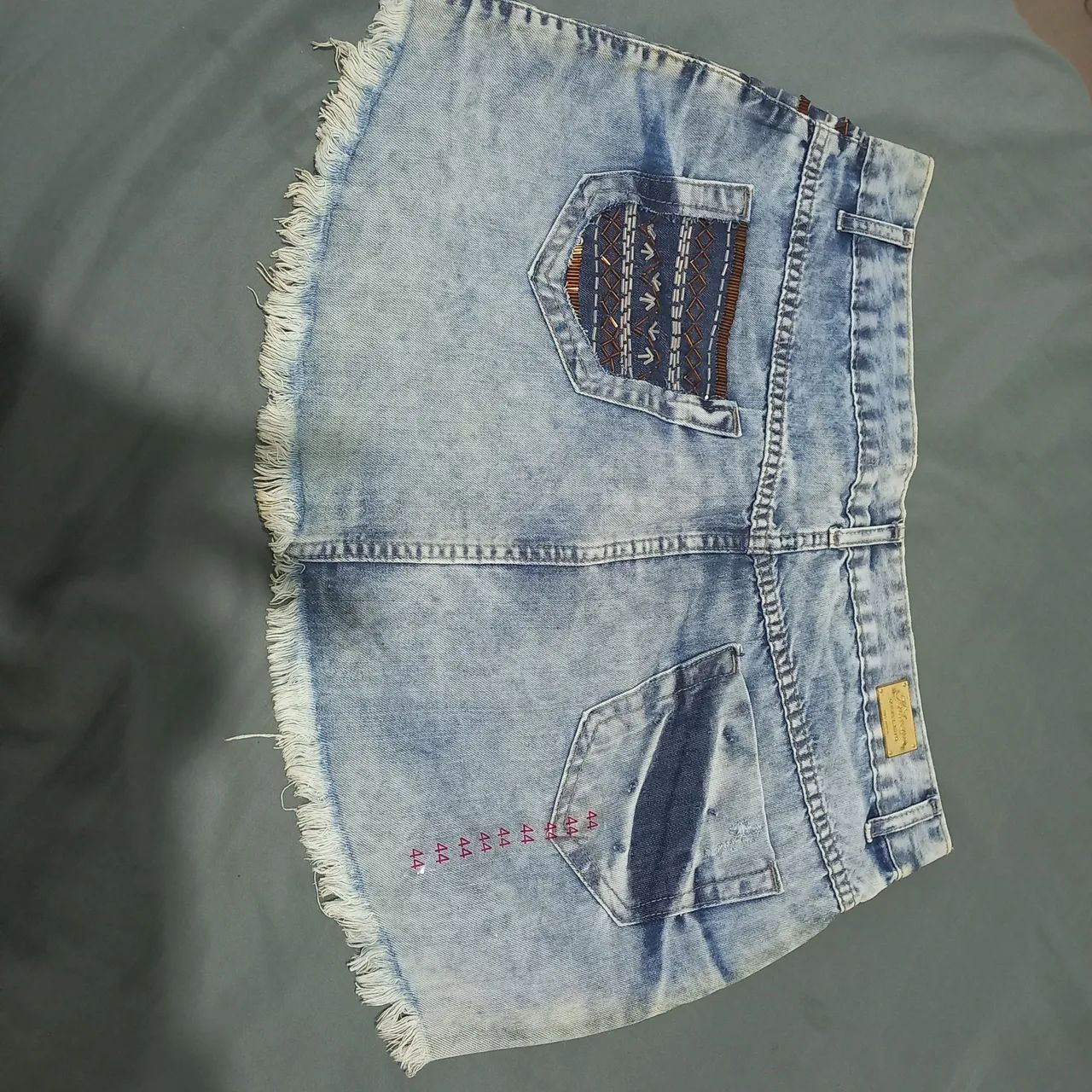 Mini saia jeans  - Foto 5