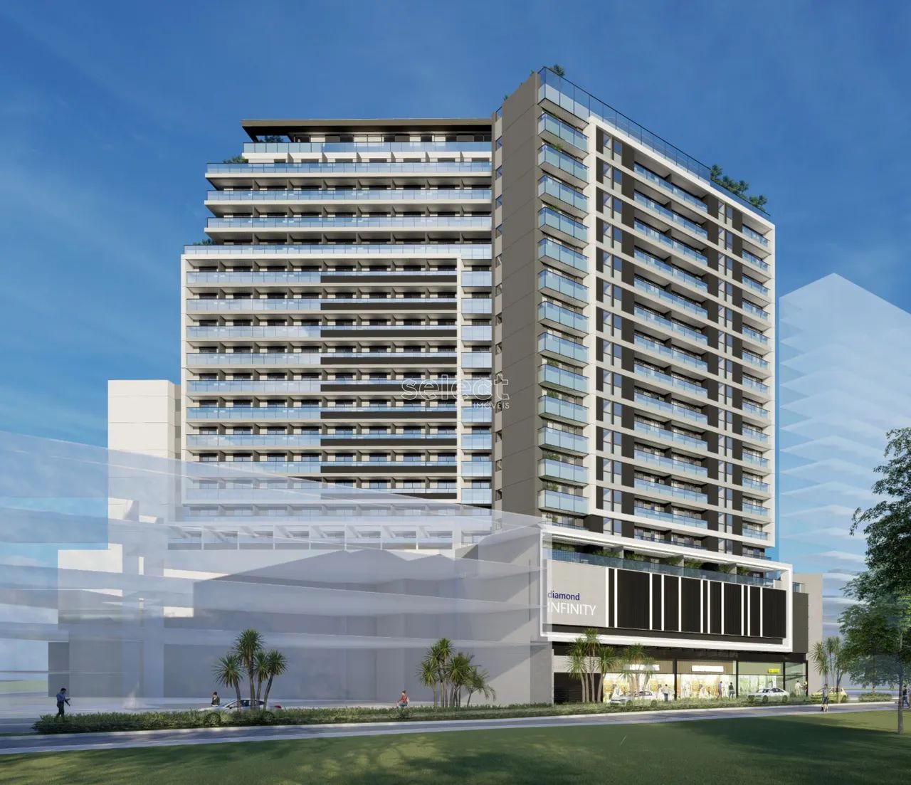 Studio de 1 quarto garden a venda no centro Diamond Infinity - Foto 4