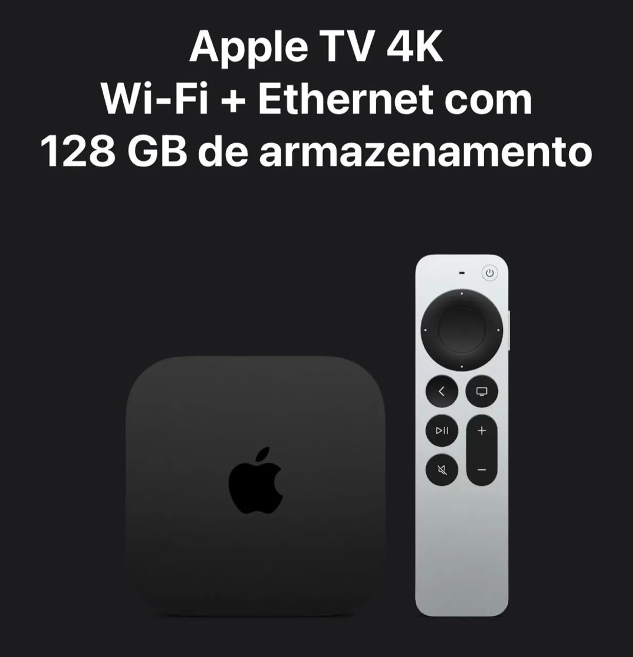 Apple TV 4K 3ª geração  modelo: A2843