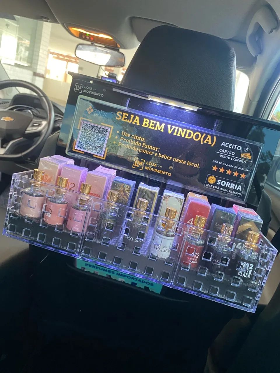 Expositor para vender perfumes no carro - Foto 3