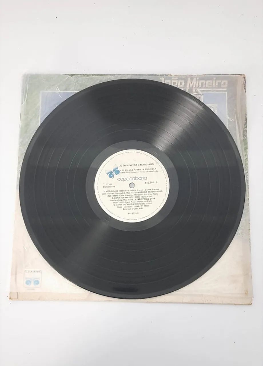 LP João Mineiro E Marciano Original 1989 Copacabana Disco De Vinil - Foto 3